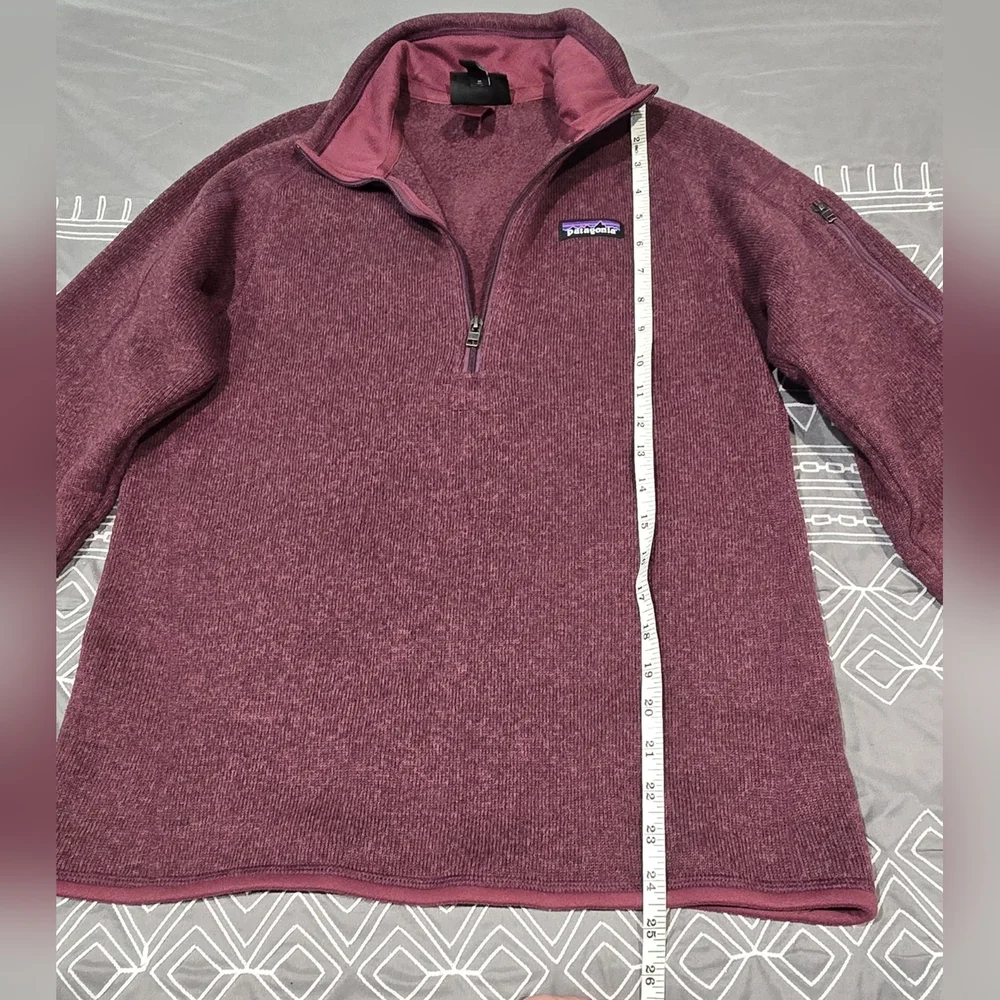 Patagonia Womens Better Sweater Quarter Zip Fleece Size Medium - Picture 7 of 8